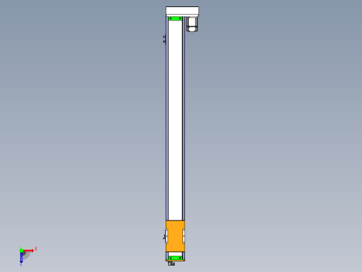 创锋精工电动滑台CFF12-1050-BR-P200W俯视缩略图