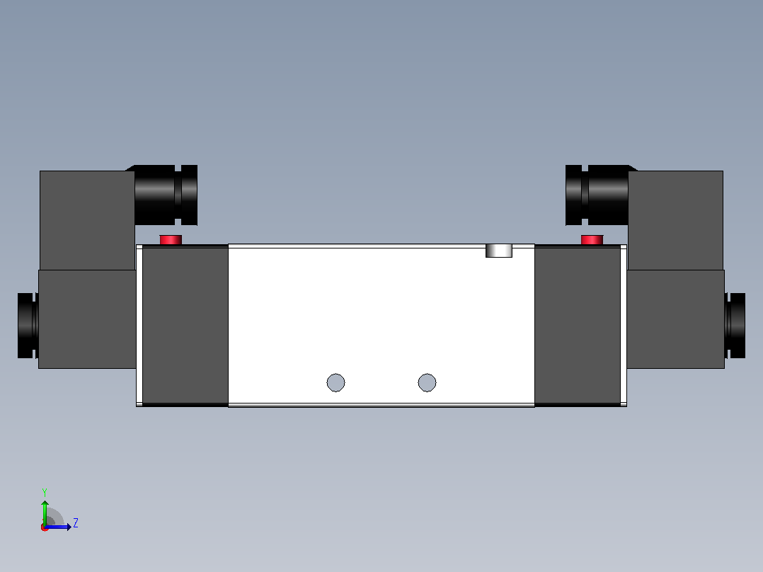 AirTAC电磁阀4V42015A左视图