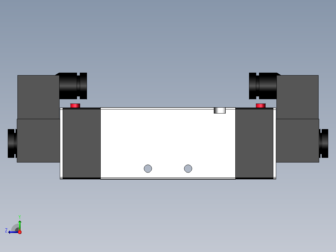 AirTAC电磁阀4V42015A右视图