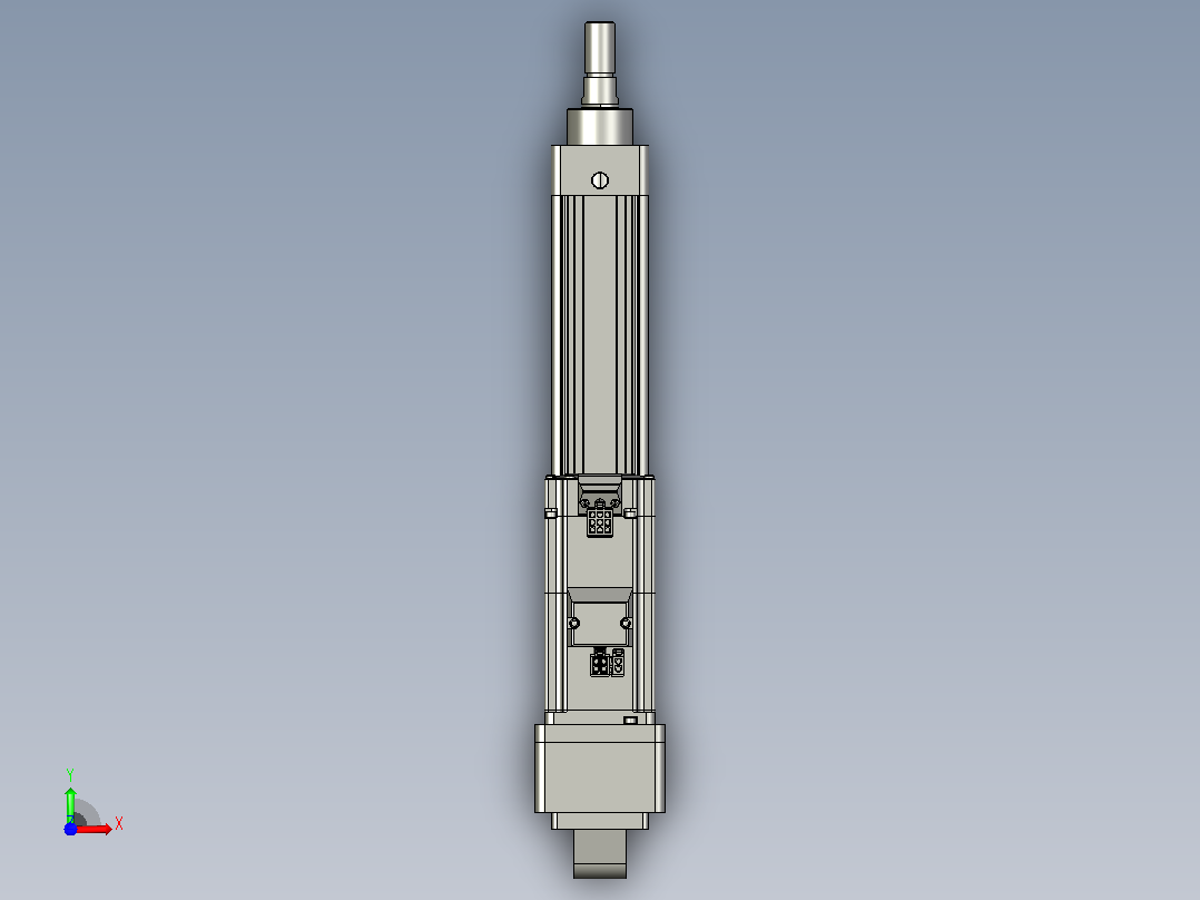轻载电动缸TPA-ESR40-1210C-L150-MR-CA-W-P40-C3前视图
