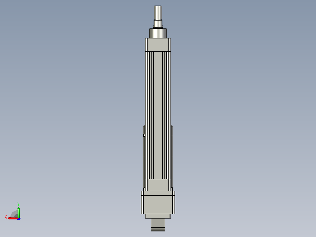 轻载电动缸TPA-ESR40-1210C-L150-MR-CA-W-P40-C3后视图