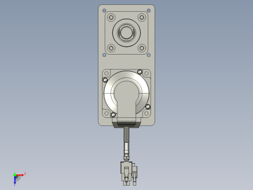 轻载电动缸TPA-ESR40-1210C-L150-MR-CA-W-P40-C3俯视缩略图