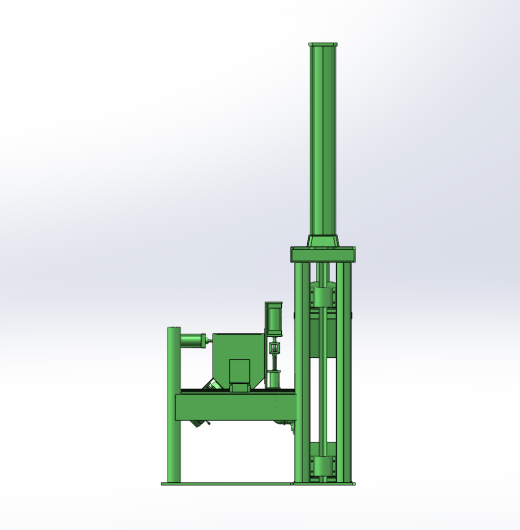 建筑砖材成型装置设计（SW+CAD+说明书）缩略图