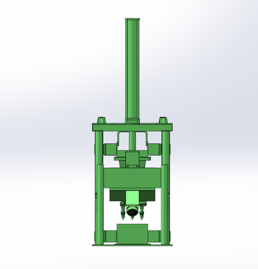 建筑砖材成型装置设计（SW+CAD+说明书）缩略图