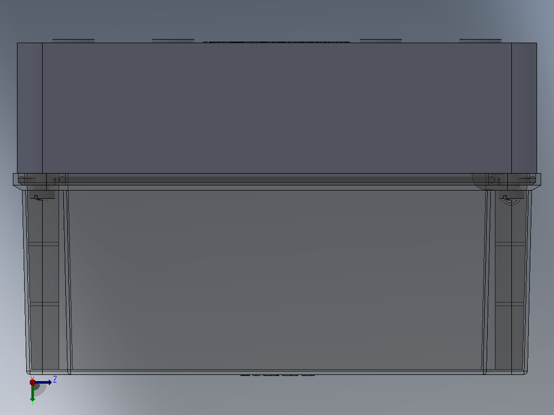 接线盒- 390 x310 x187俯视图
