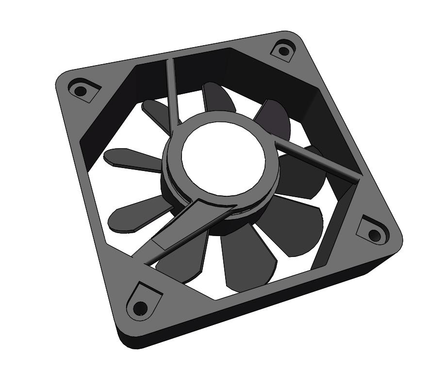 电脑风扇60x60x15毫米