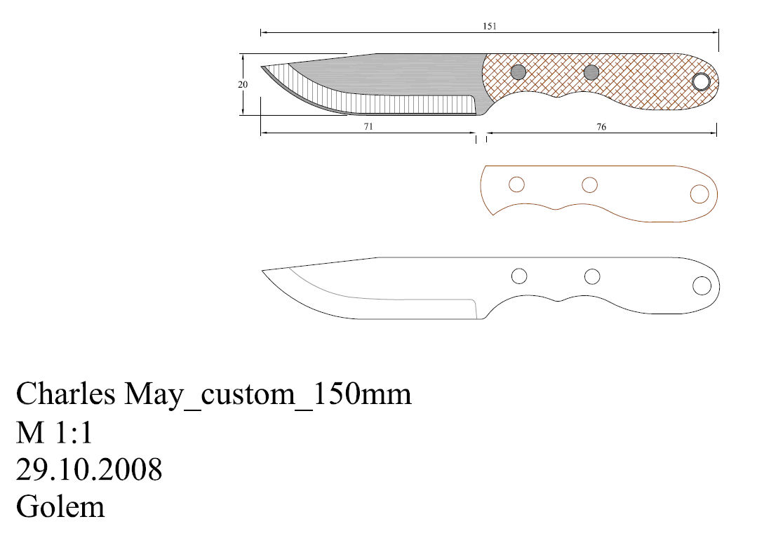 水果刀具CAD图纸模型DIY激光线切割钳工手工机械制作艺术品