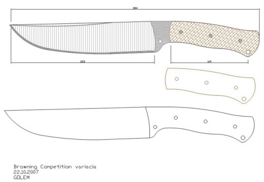 水果刀具CAD图纸模型DIY激光线切割钳工手工机械制作艺术品缩略图