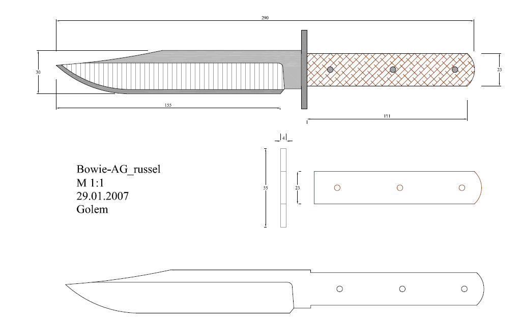 水果刀具CAD图纸模型DIY激光线切割钳工手工机械制作艺术品
