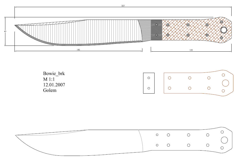 水果刀具CAD图纸模型DIY激光线切割钳工手工机械制作艺术品