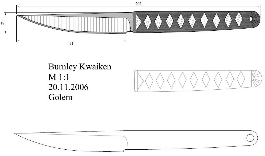 水果刀具CAD图纸模型DIY激光线切割钳工手工机械制作艺术品