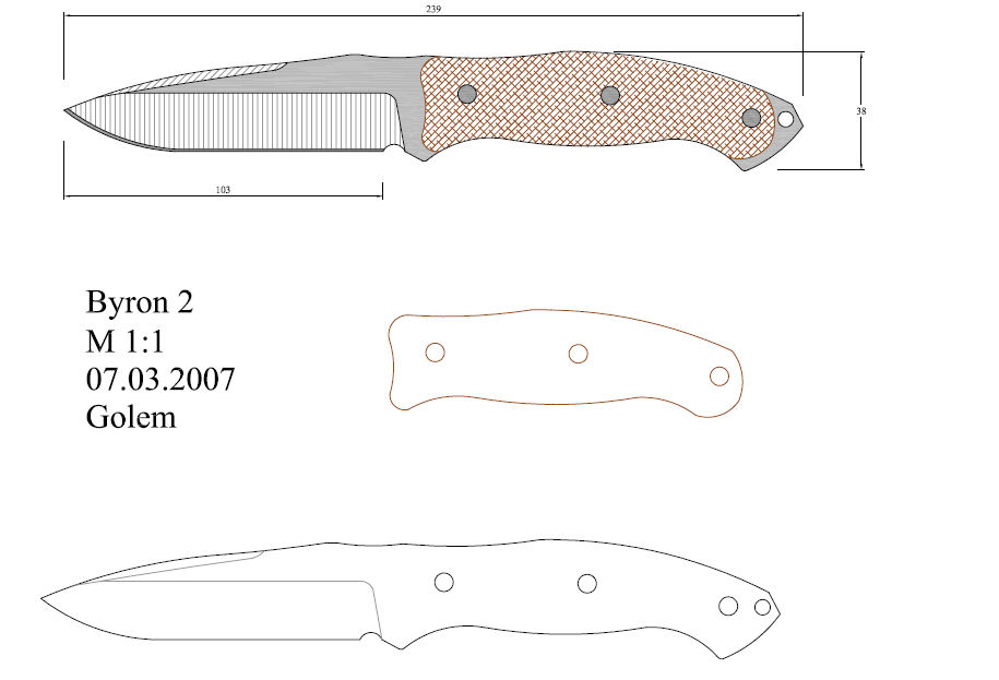 水果刀具CAD图纸模型DIY激光线切割钳工手工机械制作艺术品