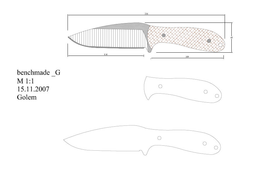 水果刀具CAD图纸模型DIY激光线切割钳工手工机械制作艺术品