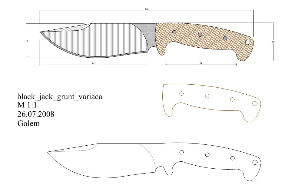 水果刀具CAD图纸模型DIY激光线切割钳工手工机械制作艺术品