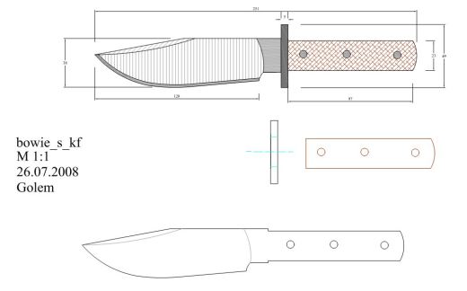 水果刀具CAD图纸模型DIY激光线切割钳工手工机械制作艺术品缩略图