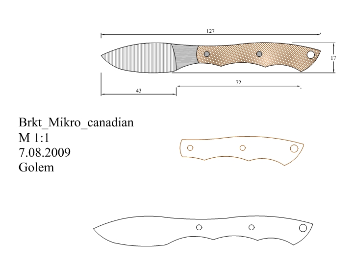 水果刀具CAD图纸模型DIY激光线切割钳工手工机械制作艺术品