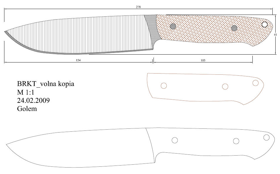 水果刀具CAD图纸模型DIY激光线切割钳工手工机械制作艺术品