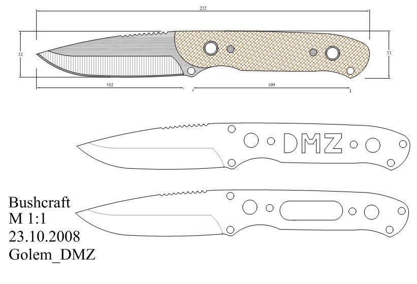 水果刀具CAD图纸模型DIY激光线切割钳工手工机械制作艺术品