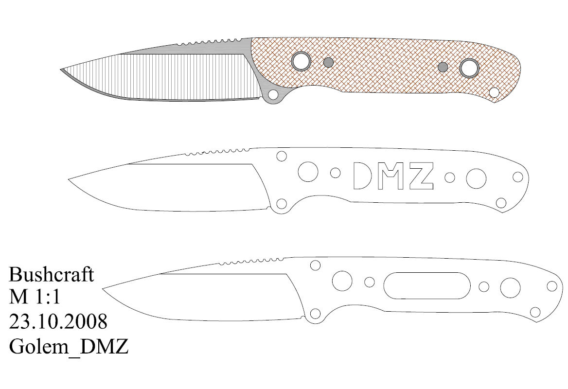 水果刀具CAD图纸模型DIY激光线切割钳工手工机械制作艺术品