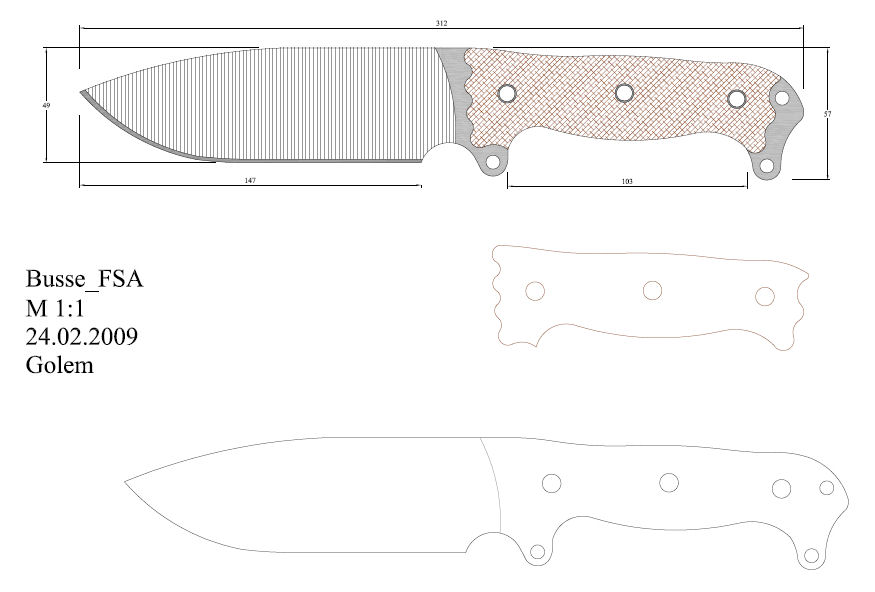 水果刀具CAD图纸模型DIY激光线切割钳工手工机械制作艺术品