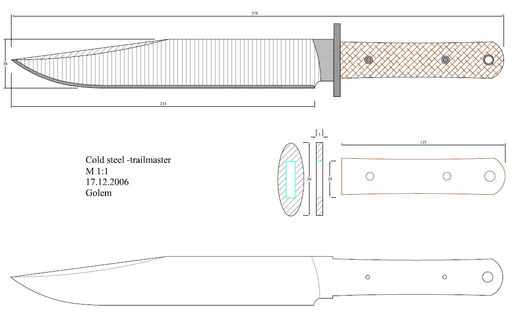 水果刀具CAD图纸模型DIY激光线切割钳工手工机械制作艺术品