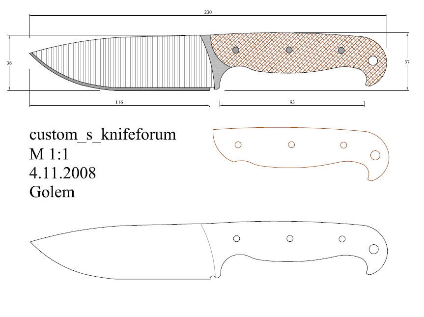 水果刀具CAD图纸模型DIY激光线切割钳工手工机械制作艺术品