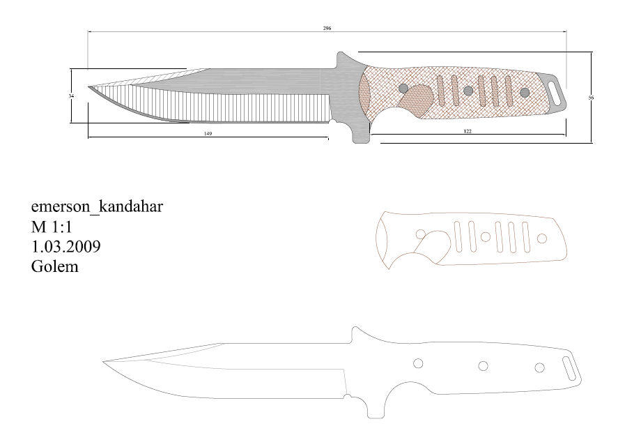 水果刀具CAD图纸模型DIY激光线切割钳工手工机械制作艺术品