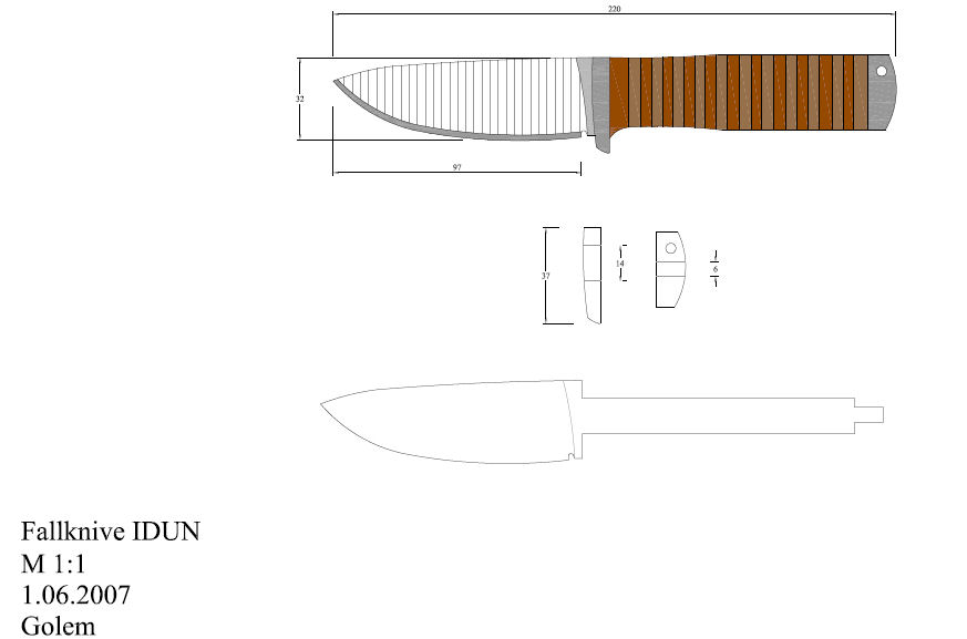 水果刀具CAD图纸模型DIY激光线切割钳工手工机械制作艺术品