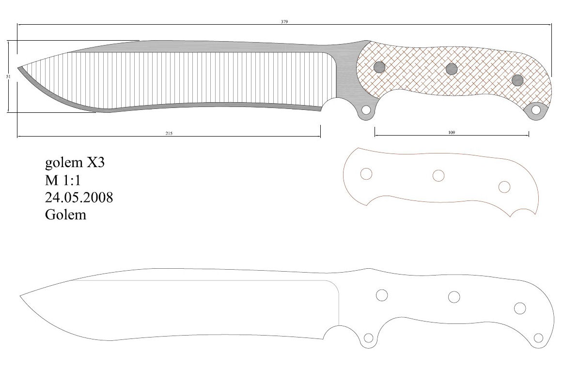水果刀具CAD图纸模型DIY激光线切割钳工手工机械制作艺术品