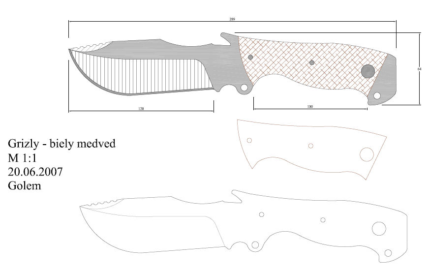 水果刀具CAD图纸模型DIY激光线切割钳工手工机械制作艺术品