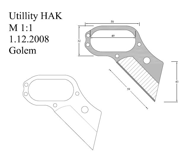 水果刀具CAD图纸模型DIY激光线切割钳工手工机械制作艺术品