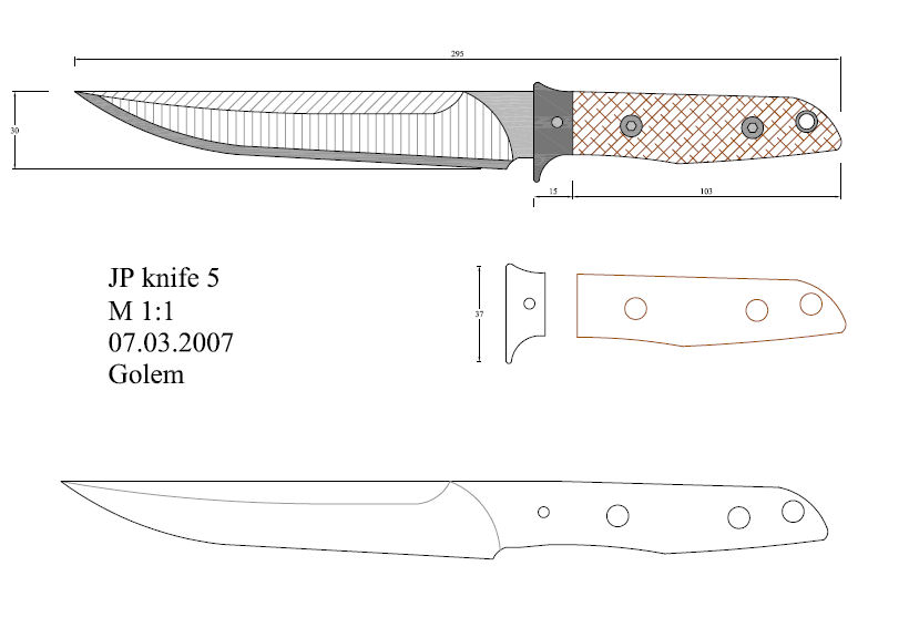 水果刀具CAD图纸模型DIY激光线切割钳工手工机械制作艺术品