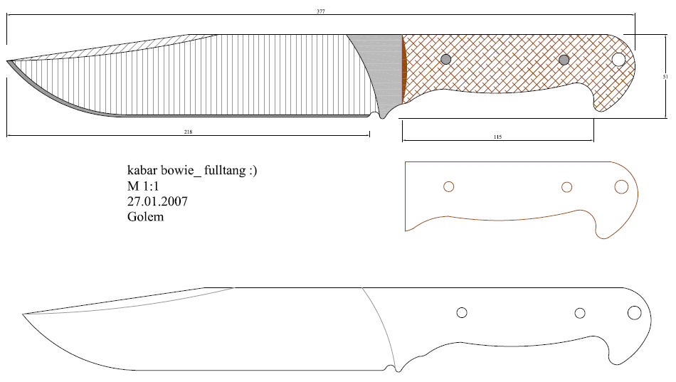 水果刀具CAD图纸模型DIY激光线切割钳工手工机械制作艺术品