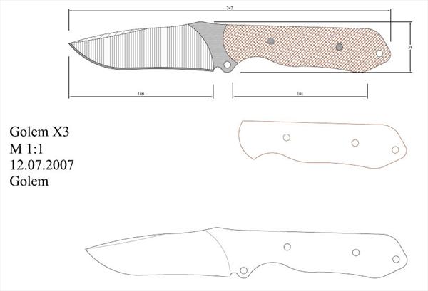 水果刀具CAD图纸模型DIY激光线切割钳工手工机械制作艺术品