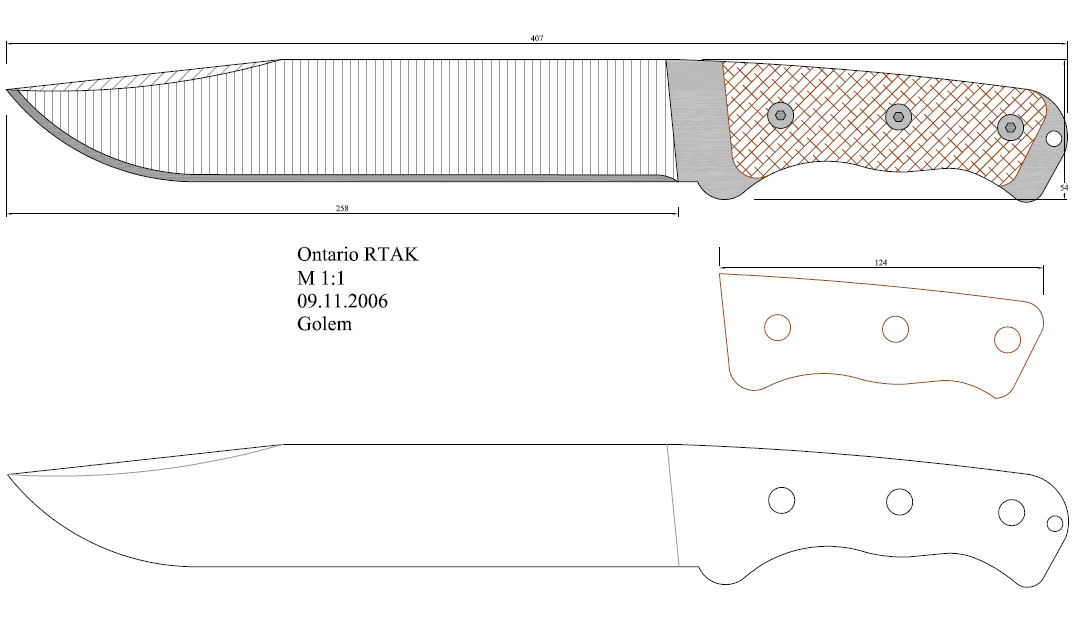 水果刀具CAD图纸模型DIY激光线切割钳工手工机械制作艺术品