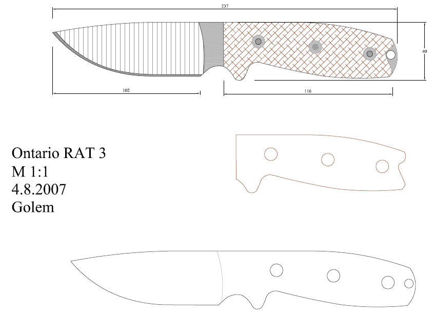 水果刀具CAD图纸模型DIY激光线切割钳工手工机械制作艺术品
