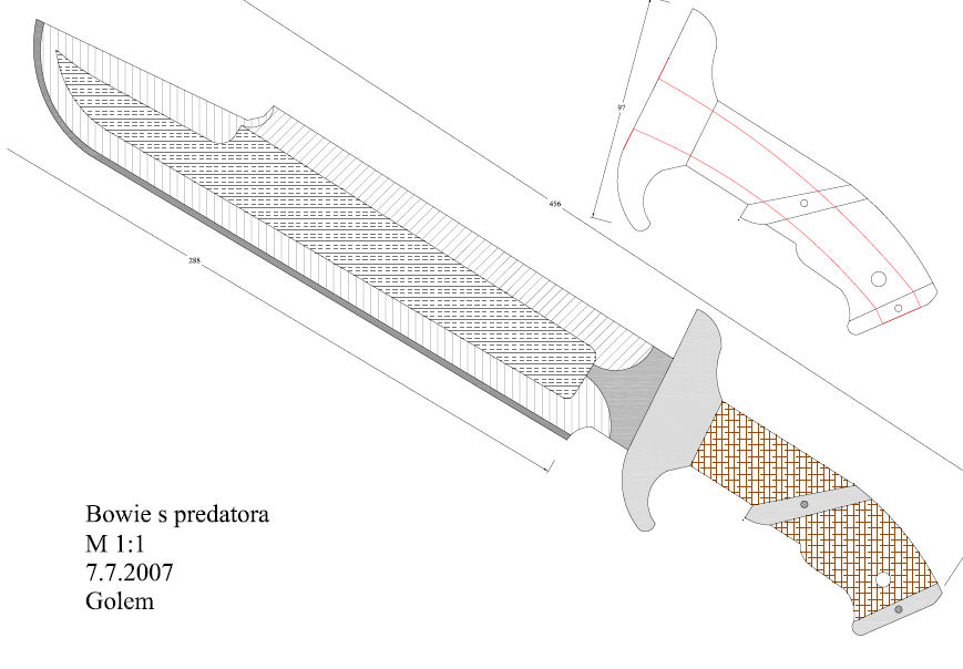 水果刀具CAD图纸模型DIY激光线切割钳工手工机械制作艺术品