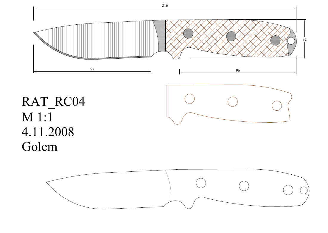 水果刀具CAD图纸模型DIY激光线切割钳工手工机械制作艺术品
