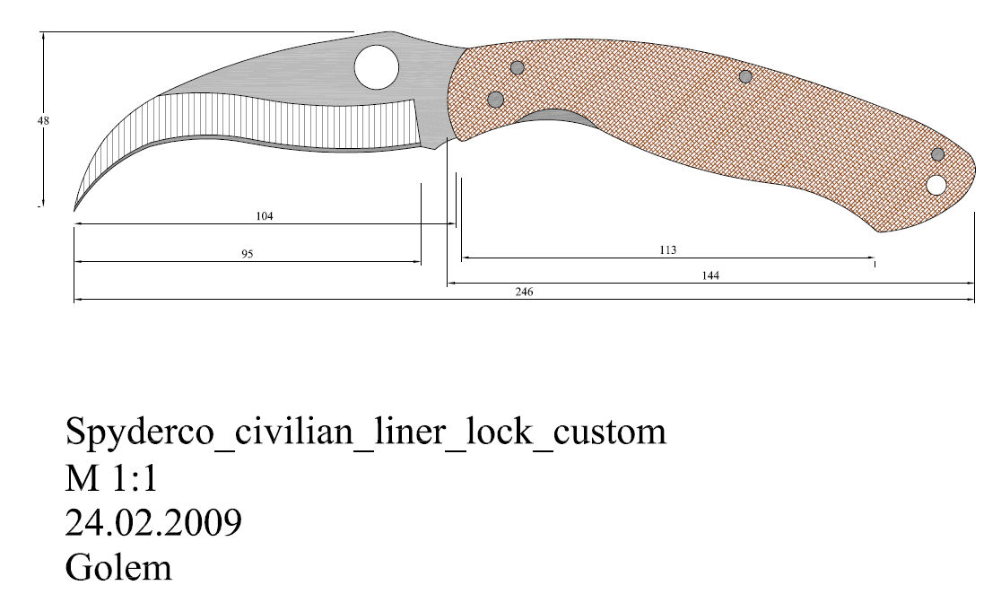 水果刀具CAD图纸模型DIY激光线切割钳工手工机械制作艺术品