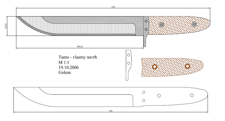 水果刀具CAD图纸模型DIY激光线切割钳工手工机械制作艺术品