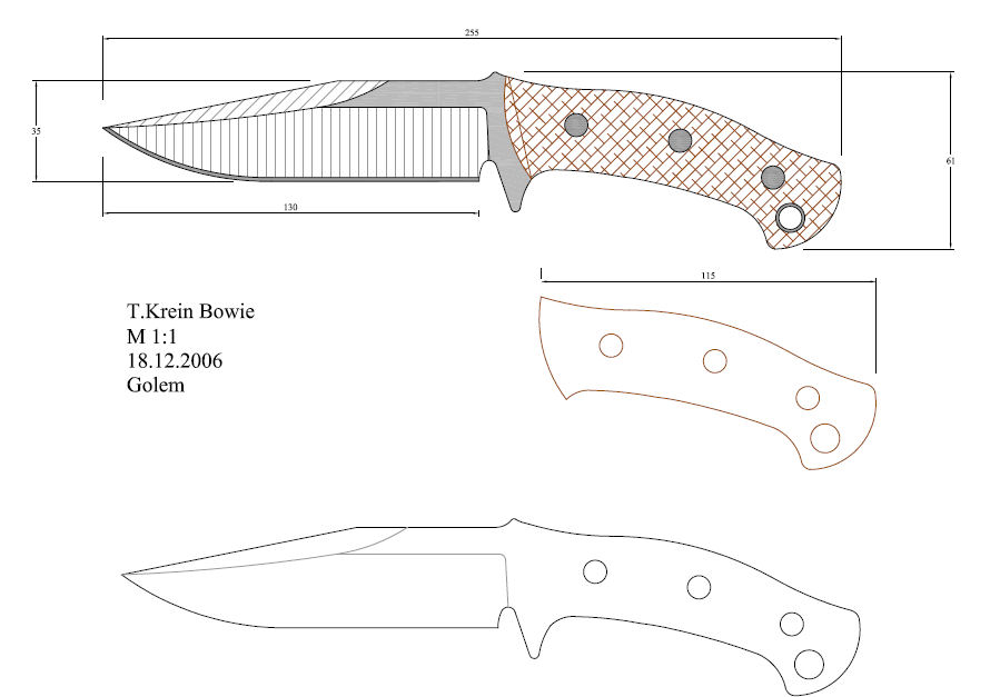 水果刀具CAD图纸模型DIY激光线切割钳工手工机械制作艺术品