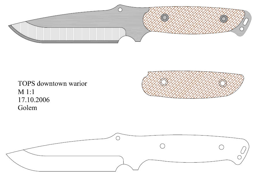 水果刀具CAD图纸模型DIY激光线切割钳工手工机械制作艺术品