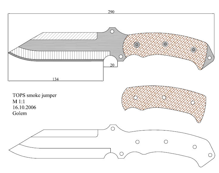 水果刀具CAD图纸模型DIY激光线切割钳工手工机械制作艺术品