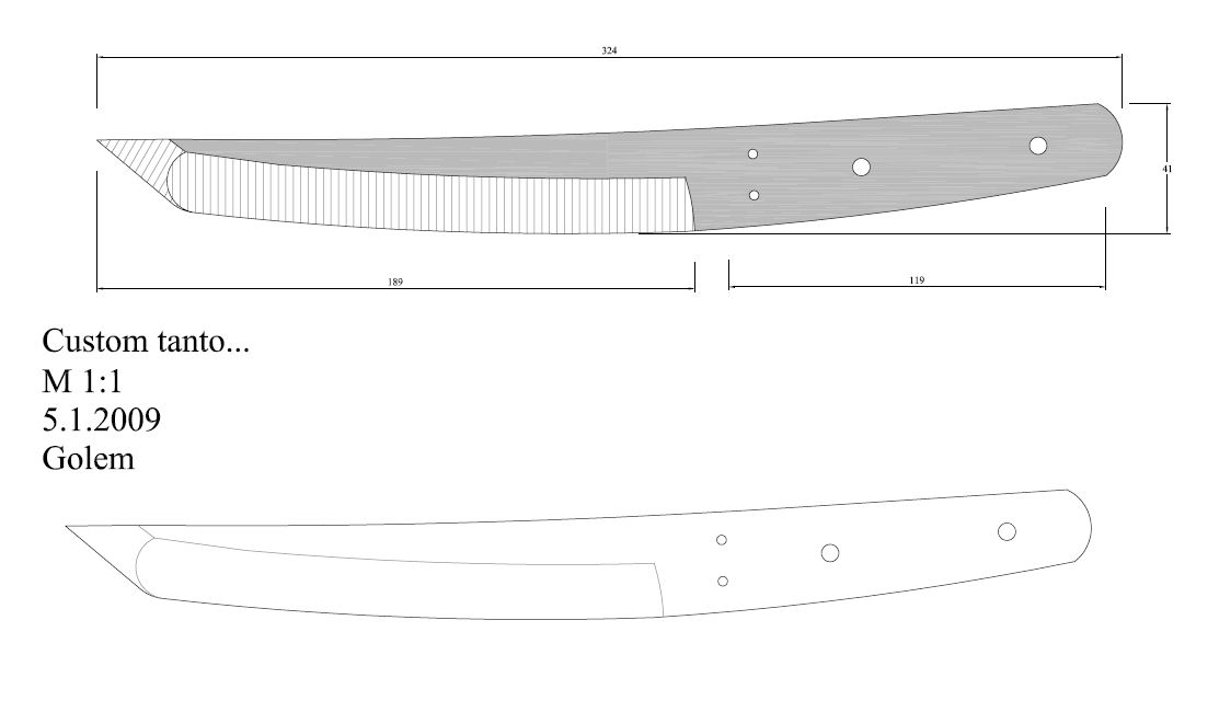 水果刀具CAD图纸模型DIY激光线切割钳工手工机械制作艺术品