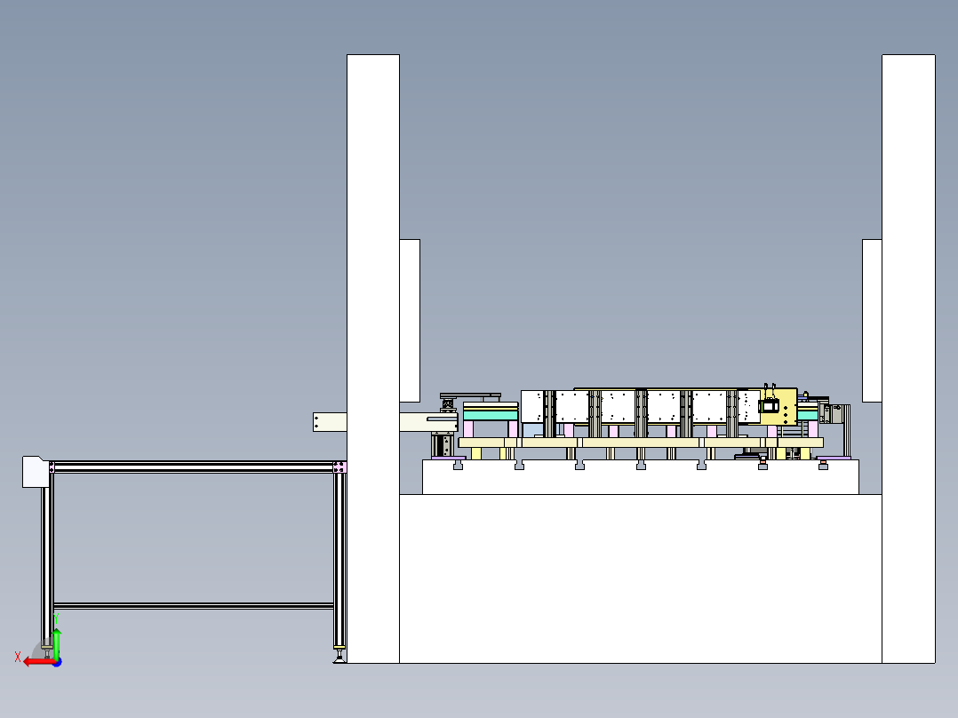模内搬运后视图