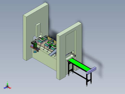 模内搬运正等轴测缩略图