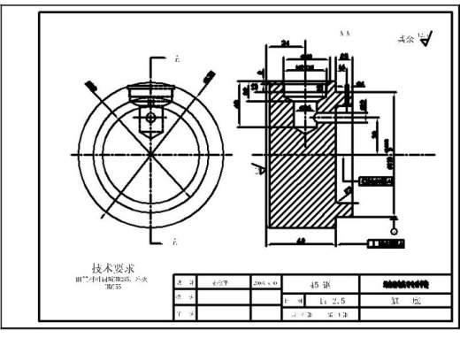 HSG液压缸油缸装配图零件图CAD图纸机械设计dwg图纸素材缩略图