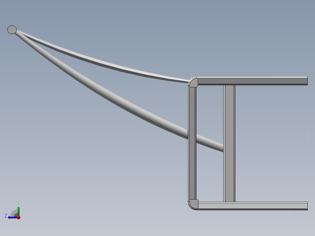 老家椅子右视图