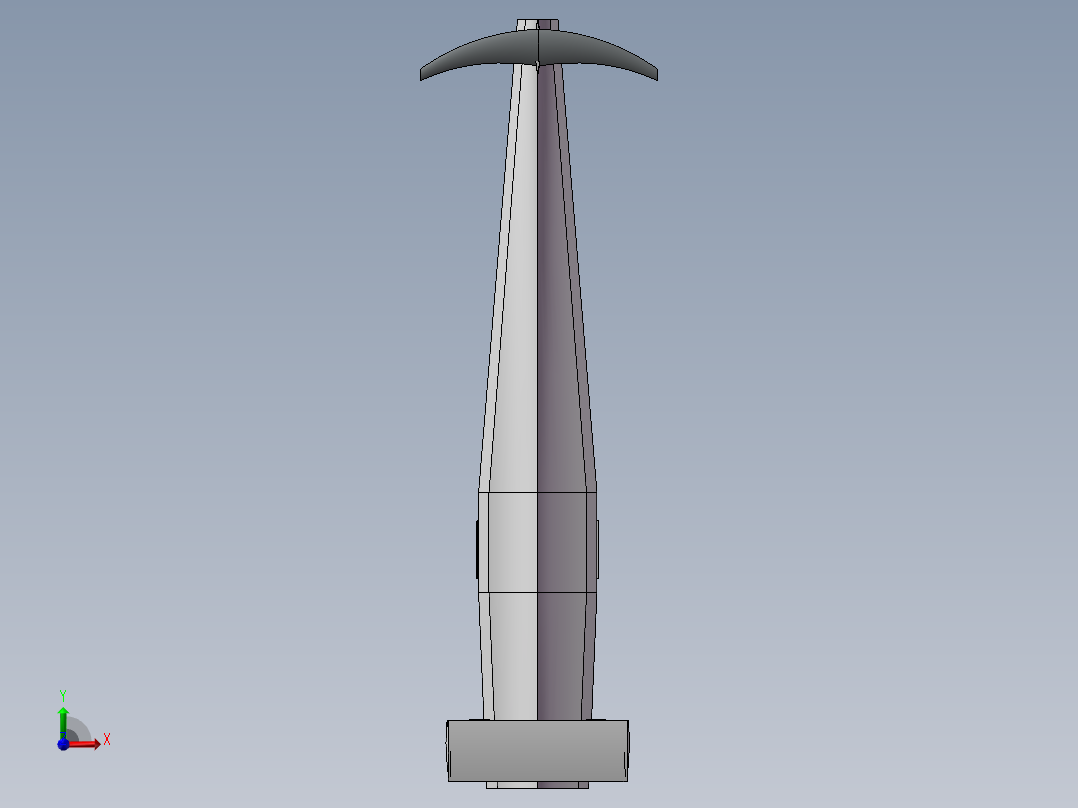 水翼驱逐舰前视图