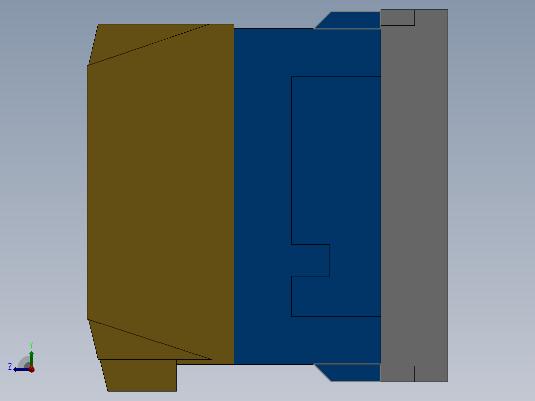 穆勒接触器部件右视图